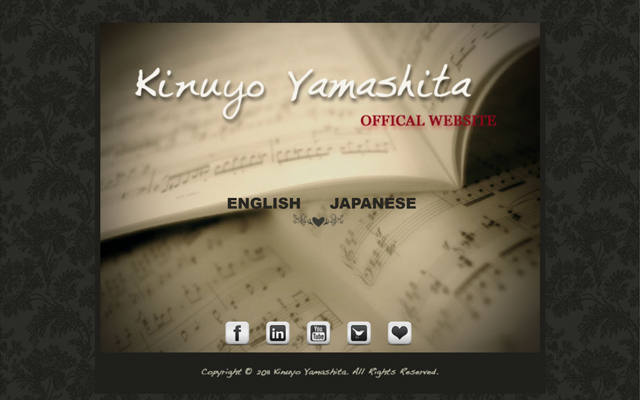 Kinuyo Yamashita Offical Website
