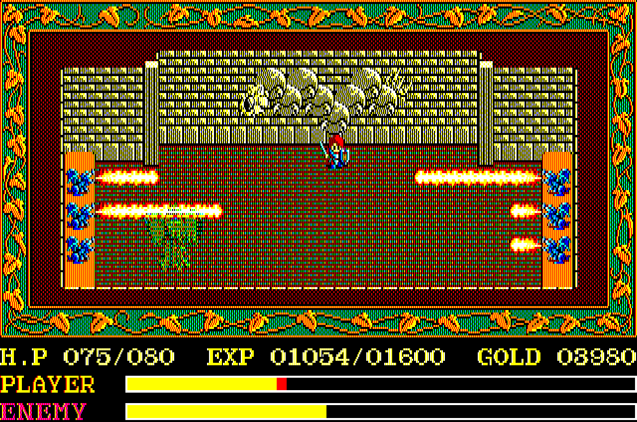 イース for NEC PC-8801mkⅡSR以降 (C)1987 日本ファルコム