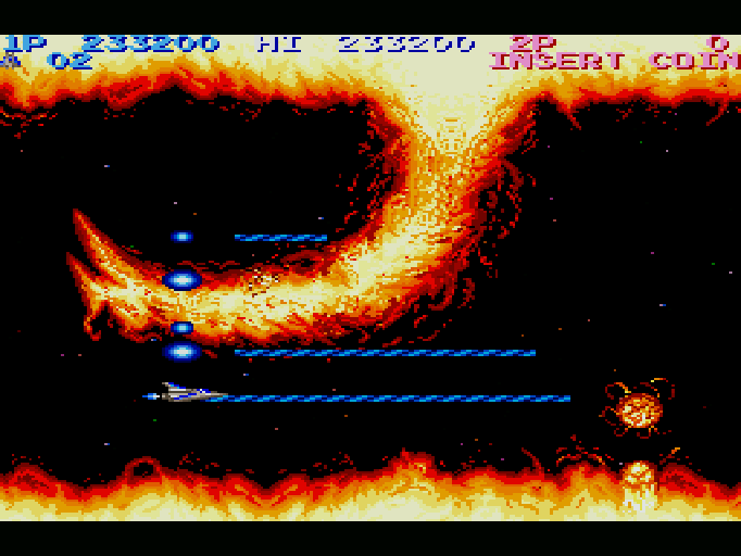 沙羅曼蛇 (SALAMANDER) for SHARP X68000 (C)1988 シャープ/SPS, (C