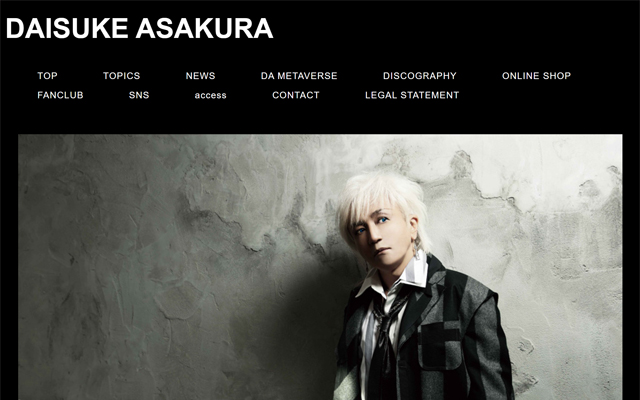 Daisuke Asakura Official Website